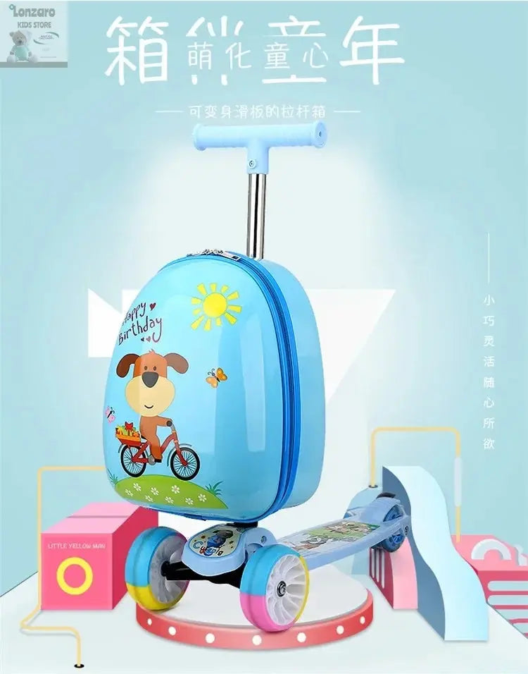Kinderscooter Bagage de perfecte Reisgenoot - Lonzaro Kids