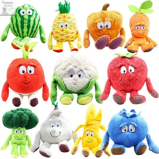 25 cm Fruit Groenten Pluchen Speelgoed - Lonzaro Kids