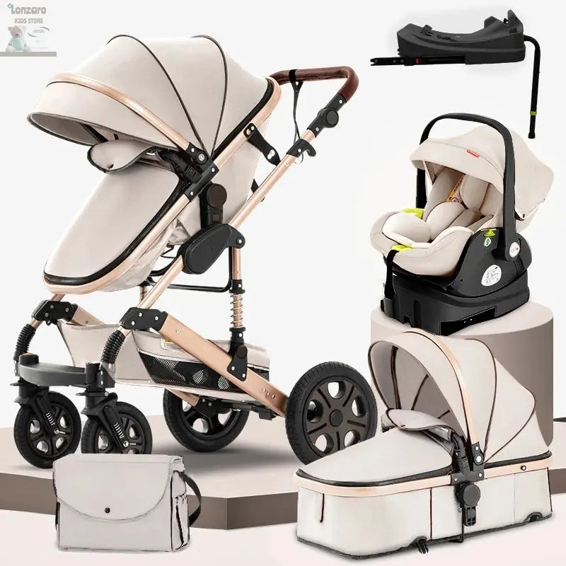 3-in-1 kinderwagen - Luxe Lonzaro Kids