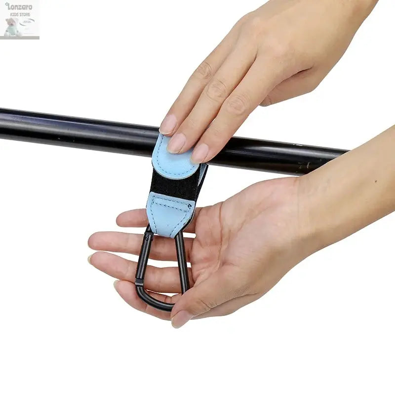 360° Draaibare PU Leren Kinderwagen haak Lonzaro Kids