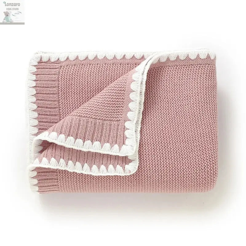 90*70cm Newborn Baby Swaddle Wrap Blankets Fashion Solid Color Infant Boys Girls Stroller Sleeping Covers Stuff Ultra-Soft Quilt Lonzaro Kids
