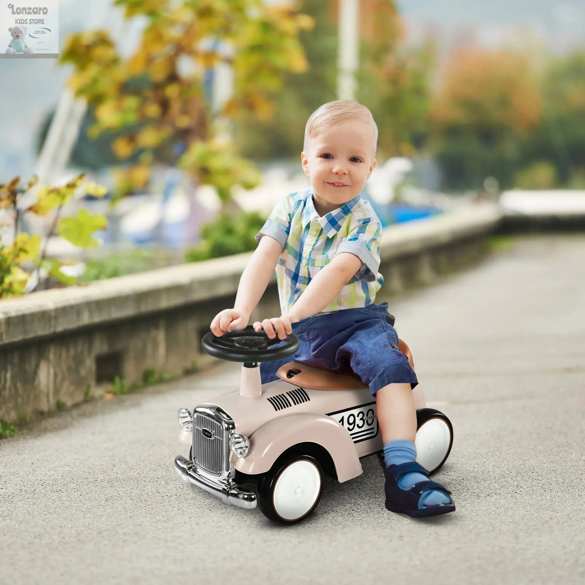 AIYAPLAY 12-36 Months Baby Runway With Horn 58x27x35 cm Lonzaro Kids