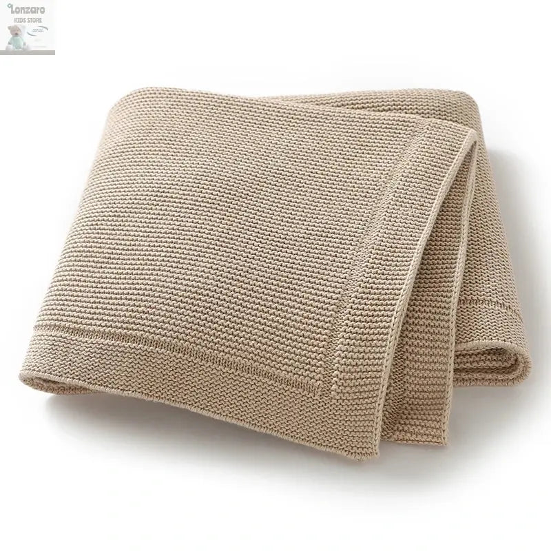 All Seasons Baby Blankets Multifunction Cotton Newborn Boy Girl Solid Stroller Nursery Swaddle Wrap Plaid 100*80cm Throwing Mats Lonzaro Kids