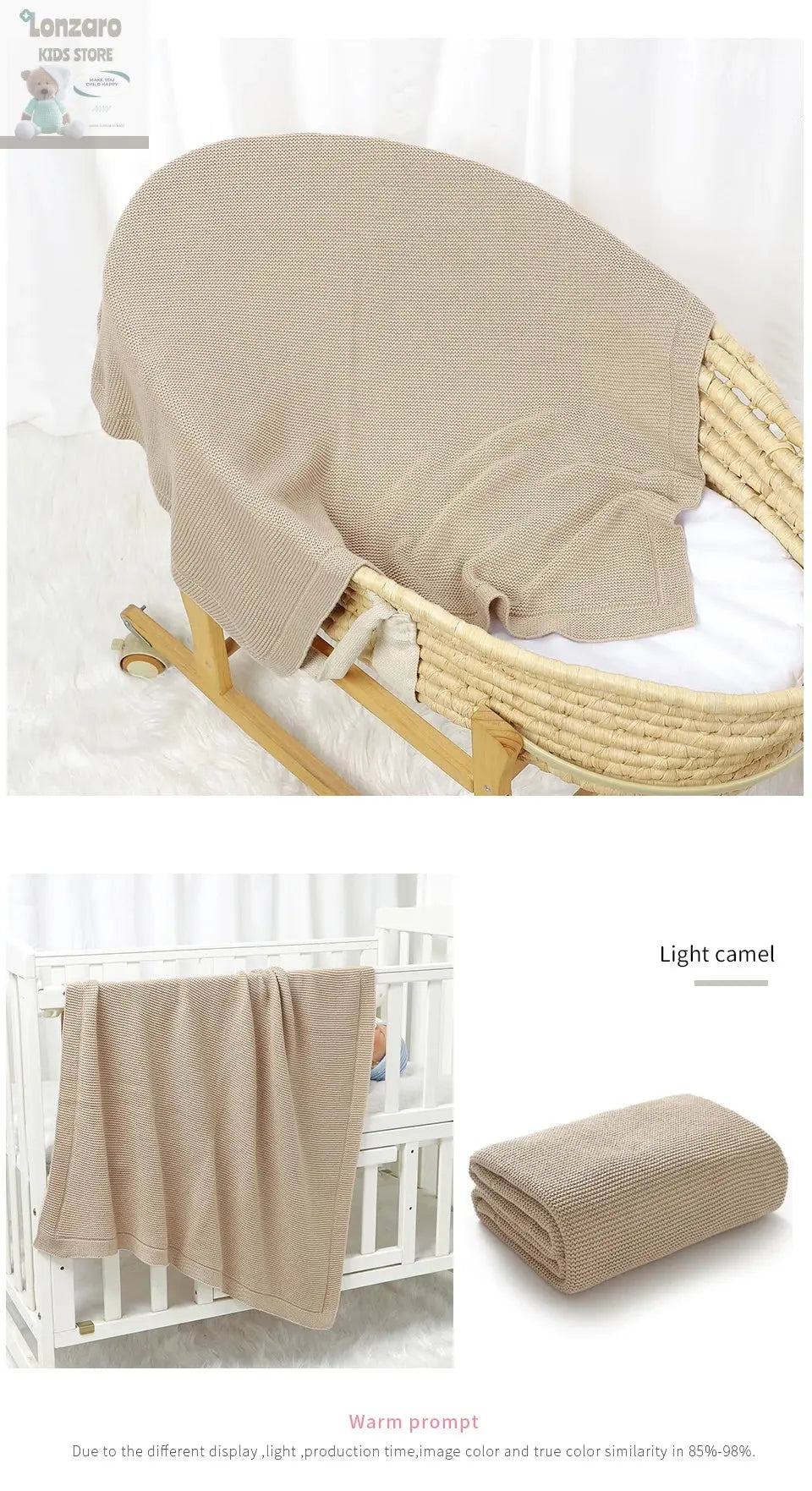 All Seasons Baby Blankets Multifunction Cotton Newborn Boy Girl Solid Stroller Nursery Swaddle Wrap Plaid 100*80cm Throwing Mats Lonzaro Kids