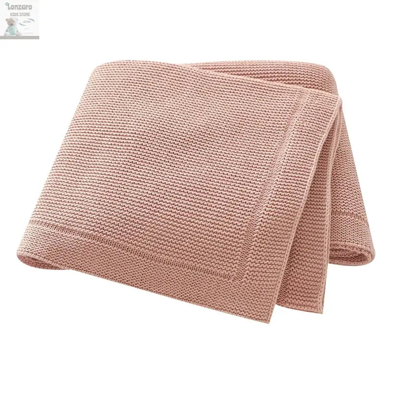 All Seasons Baby Blankets Multifunction Cotton Newborn Boy Girl Solid Stroller Nursery Swaddle Wrap Plaid 100*80cm Throwing Mats Lonzaro Kids