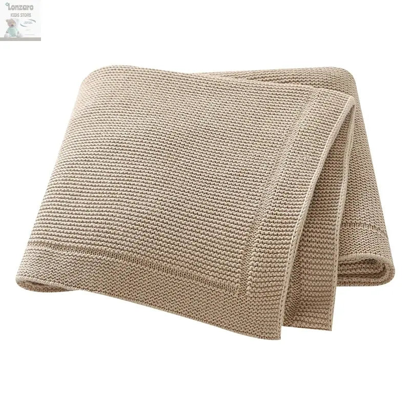 All Seasons Baby Blankets Multifunction Cotton Newborn Boy Girl Solid Stroller Nursery Swaddle Wrap Plaid 100*80cm Throwing Mats Lonzaro Kids