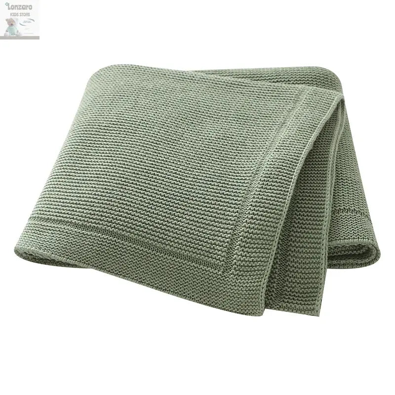 All Seasons Baby Blankets Multifunction Cotton Newborn Boy Girl Solid Stroller Nursery Swaddle Wrap Plaid 100*80cm Throwing Mats Lonzaro Kids