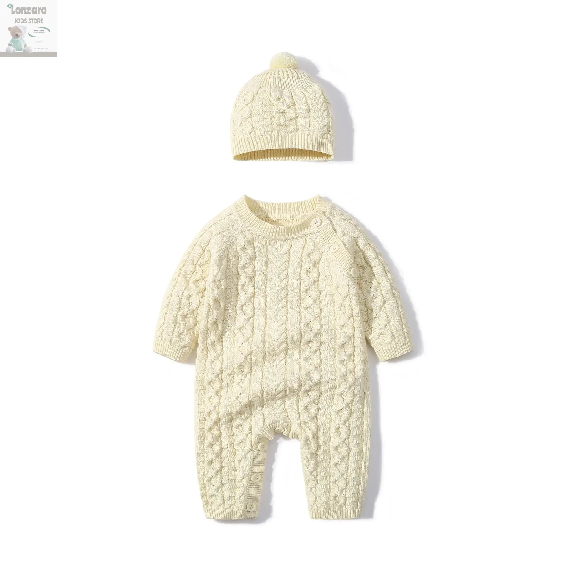 Rompers Baby’s Stijlvolle en Duurzaam -2pcs - Lonzaro Kids