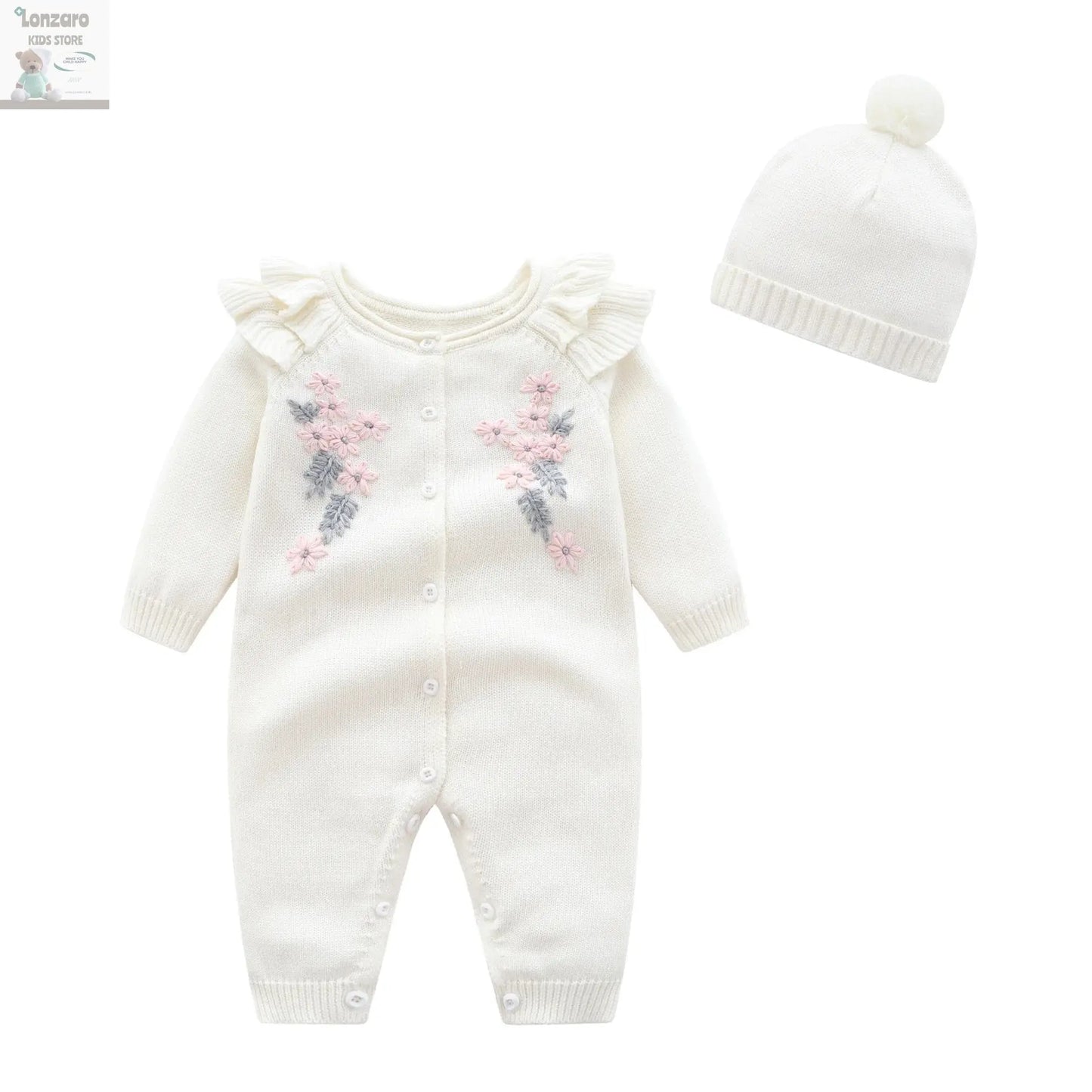 Rompers Baby’s Stijlvolle en Duurzaam -2pcs - Lonzaro Kids