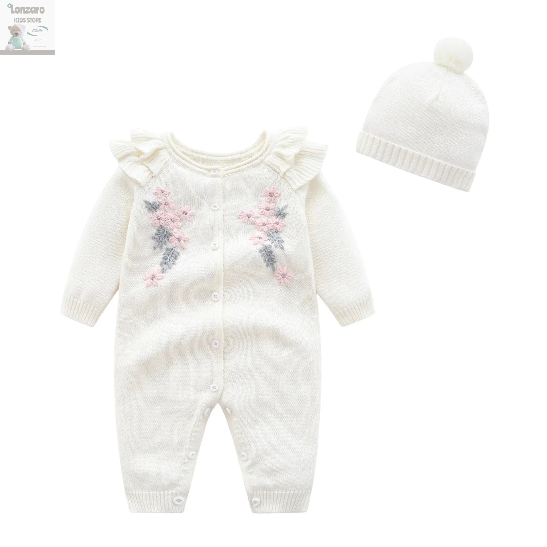 Rompers Baby’s Stijlvolle en Duurzaam -2pcs - Lonzaro Kids