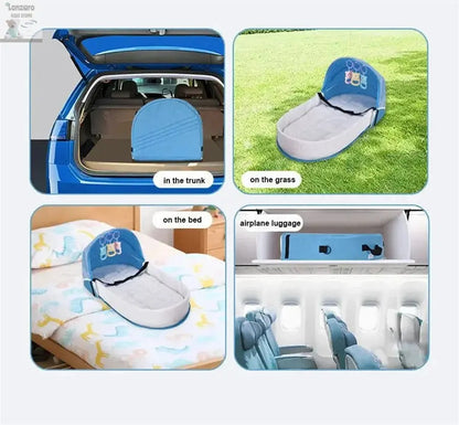 Draagbaar Baby Bed Veiligheid en Comfort - Lonzaro Kids
