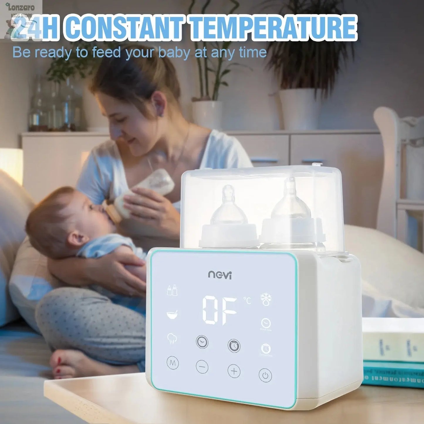 Elektrische Flessenopwarmer - Lonzaro Kids