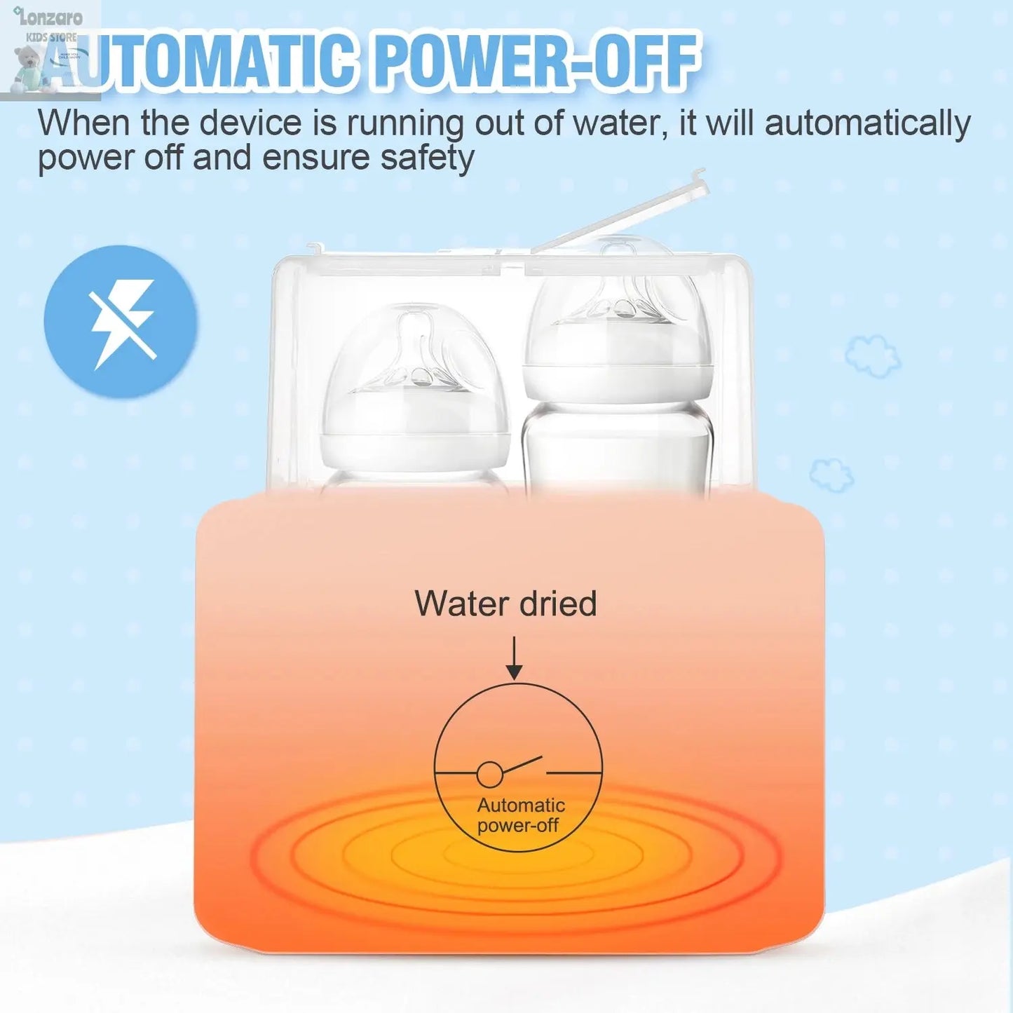 Elektrische Flessenopwarmer - Lonzaro Kids