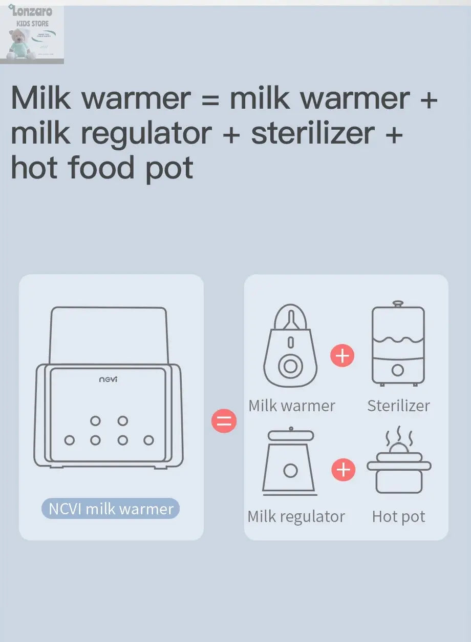 Elektrische Flessenopwarmer - Lonzaro Kids