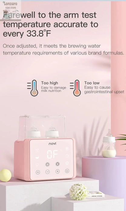 Elektrische Flessenopwarmer - Lonzaro Kids