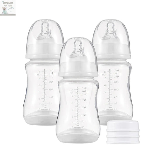 Baby Melk Silicone Flessen Veilige en Comfortabele - Lonzaro Kids