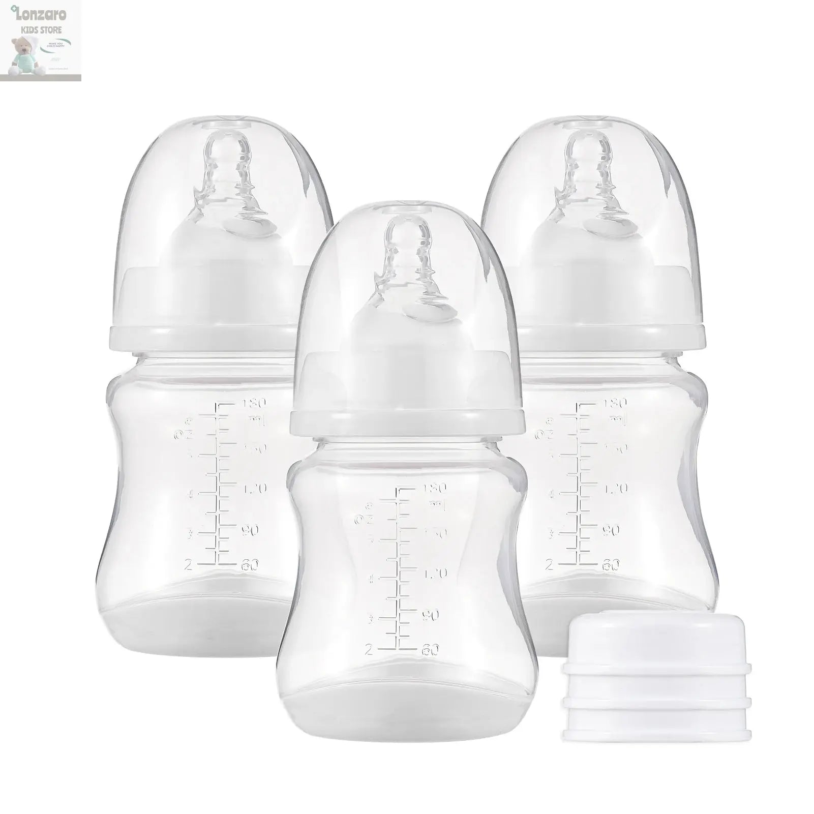 Baby Melk Silicone Flessen Veilige en Comfortabele - Lonzaro Kids