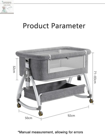 Baby Bed 3-1 Multifunctioneel - Lonzaro Kids