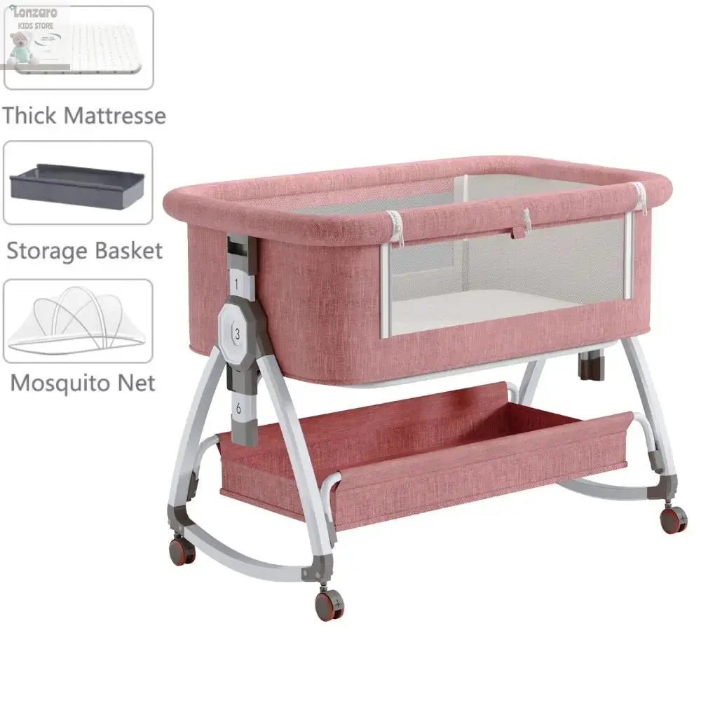 Baby Bed 3-1 Multifunctioneel - Lonzaro Kids