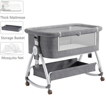Baby Bed 3-1 Multifunctioneel - Lonzaro Kids