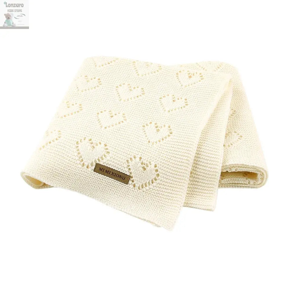Baby Dekens Gebreide 100*80cm Lonzaro Kids
