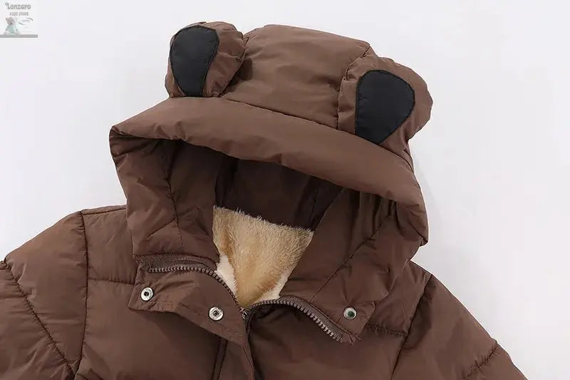 Productnaam: Winter Warmte: Baby Fleece Jacket met Kap - Lonzaro Kids