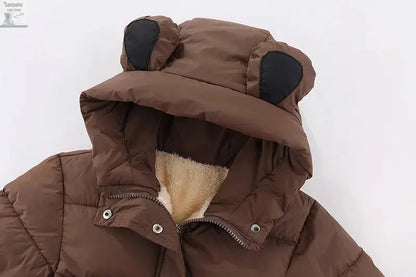 Productnaam: Winter Warmte: Baby Fleece Jacket met Kap - Lonzaro Kids