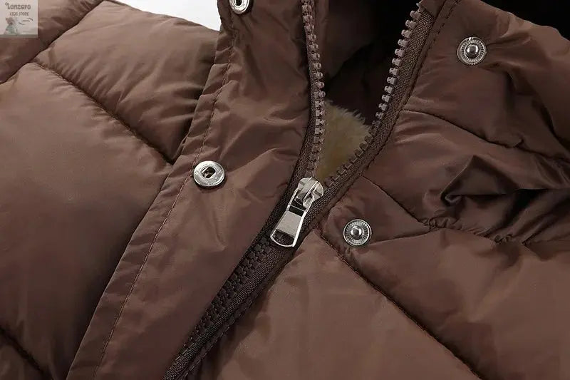 Productnaam: Winter Warmte: Baby Fleece Jacket met Kap - Lonzaro Kids