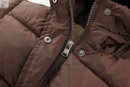 Productnaam: Winter Warmte: Baby Fleece Jacket met Kap - Lonzaro Kids