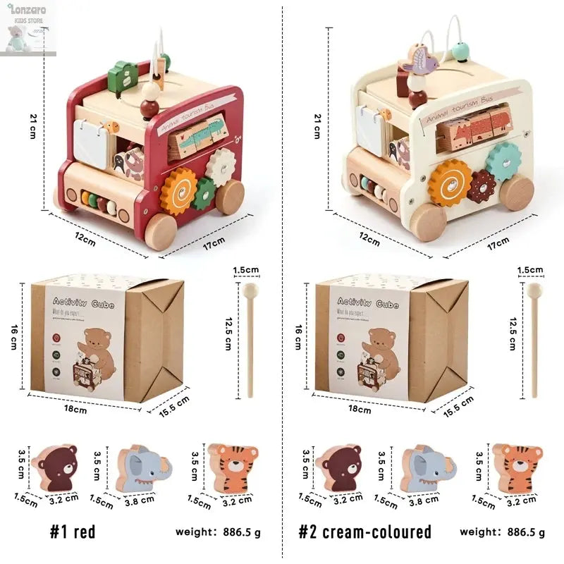Baby Houten Montessori Auto 0-12 M Lonzaro Kids