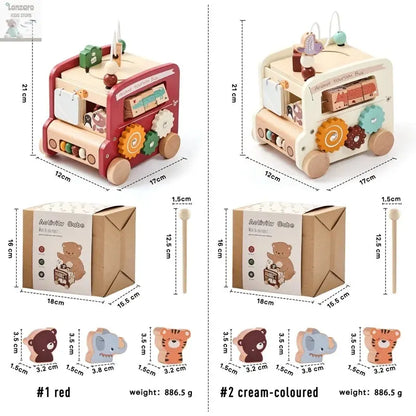 Baby Houten Montessori Auto 0-12 M Lonzaro Kids