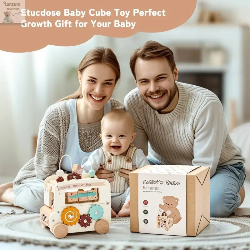 Baby Houten Montessori Auto 0-12 M Lonzaro Kids