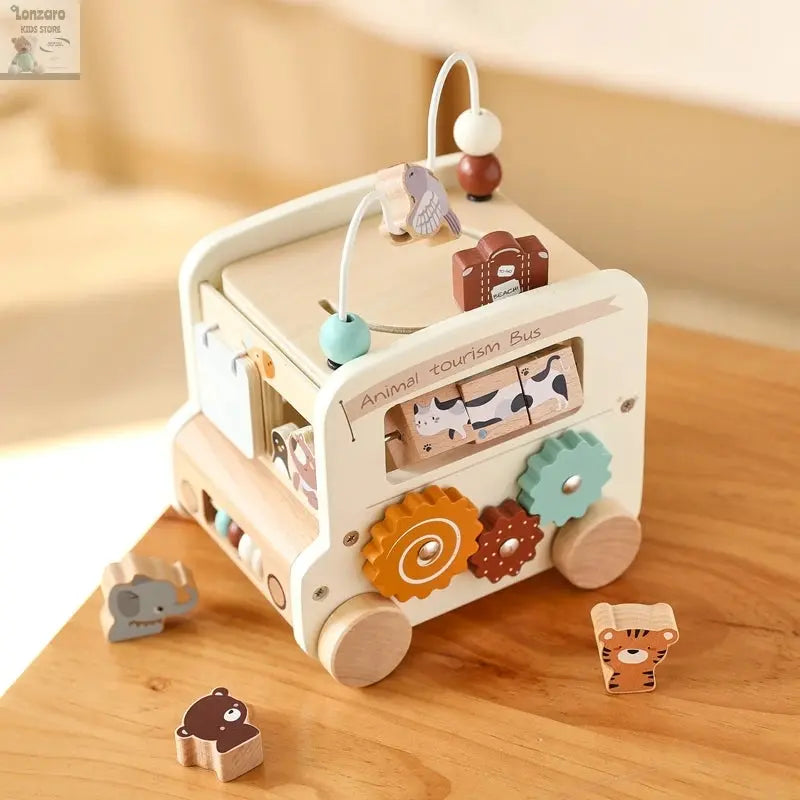 Baby Houten Montessori Auto 0-12 M Lonzaro Kids