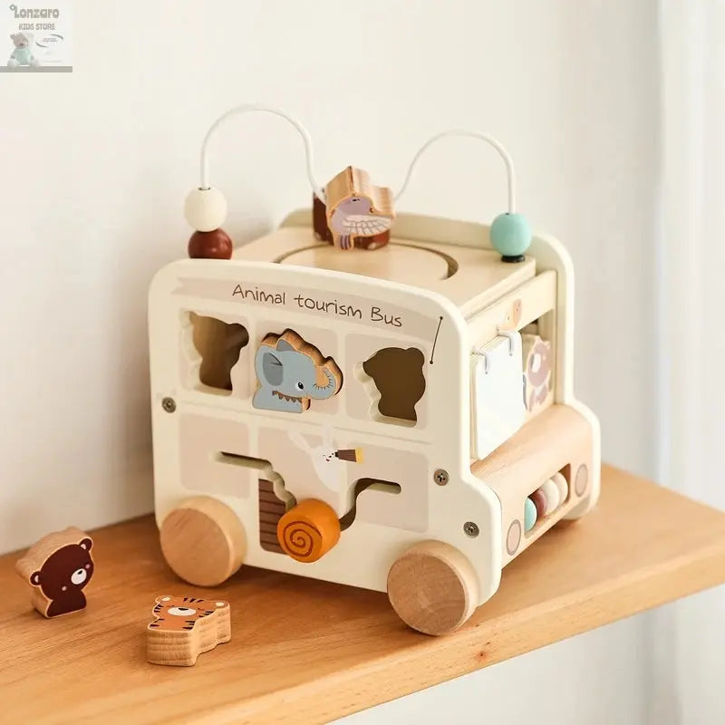 Baby Houten Montessori Auto 0-12 M Lonzaro Kids