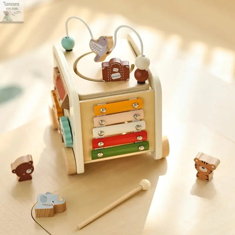 Baby Houten Montessori Auto 0-12 M Lonzaro Kids
