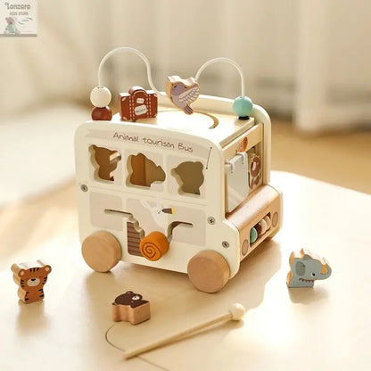 Baby Houten Montessori Auto 0-12 M Lonzaro Kids