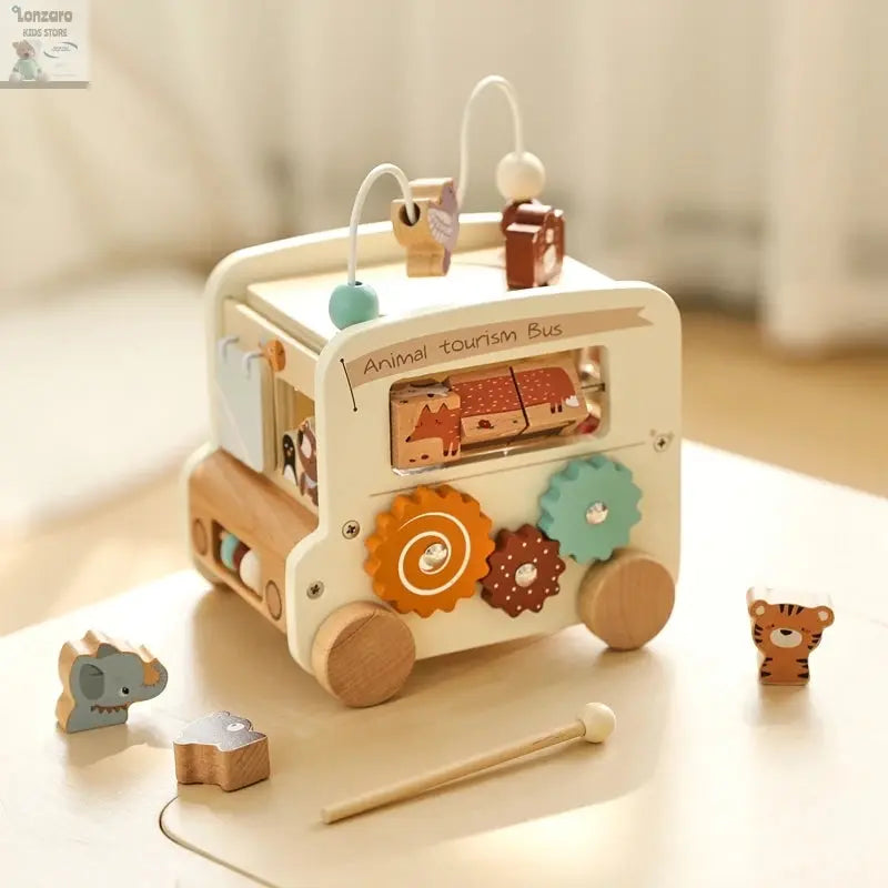 Baby Houten Montessori Auto 0-12 M Lonzaro Kids
