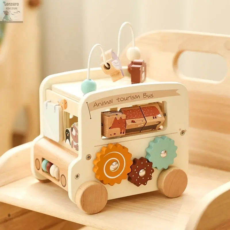 Baby Houten Montessori Auto 0-12 M Lonzaro Kids