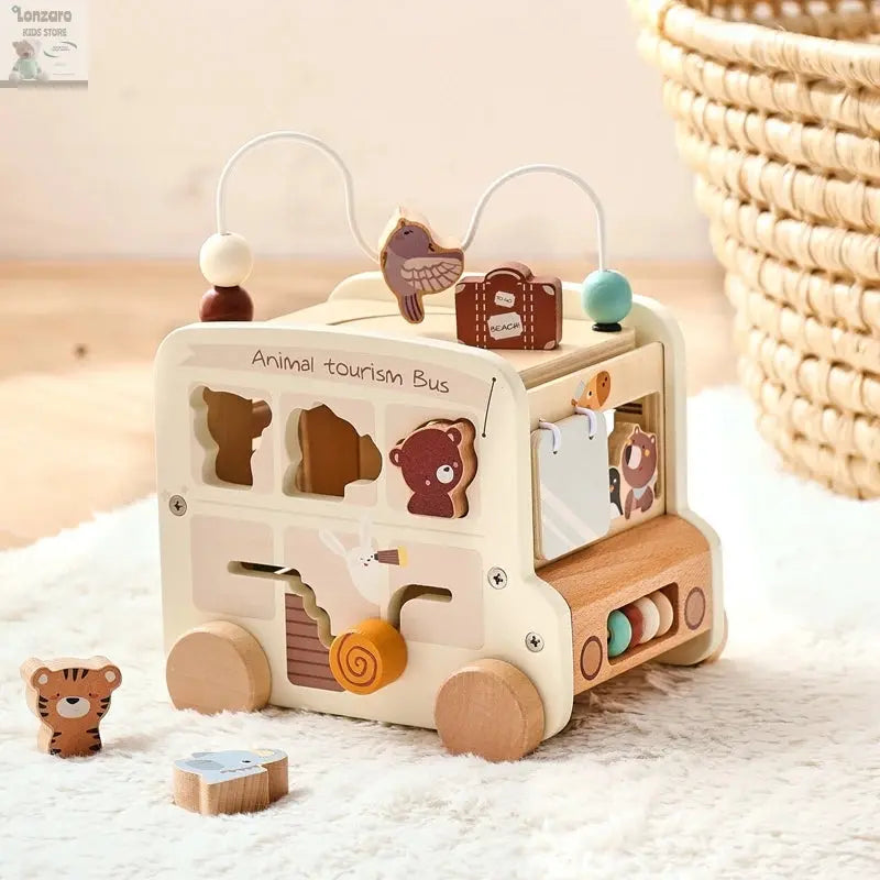 Baby Houten Montessori Auto 0-12 M Lonzaro Kids