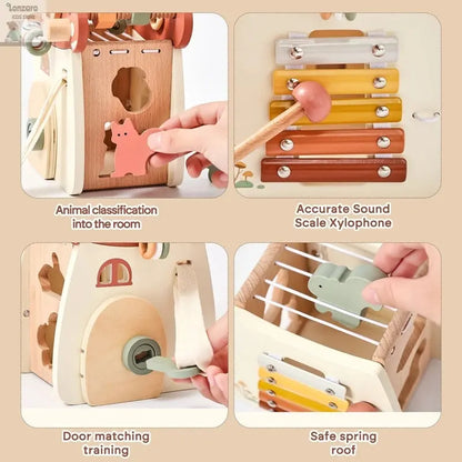 Baby Houten Montessori Auto 0-12 M Lonzaro Kids