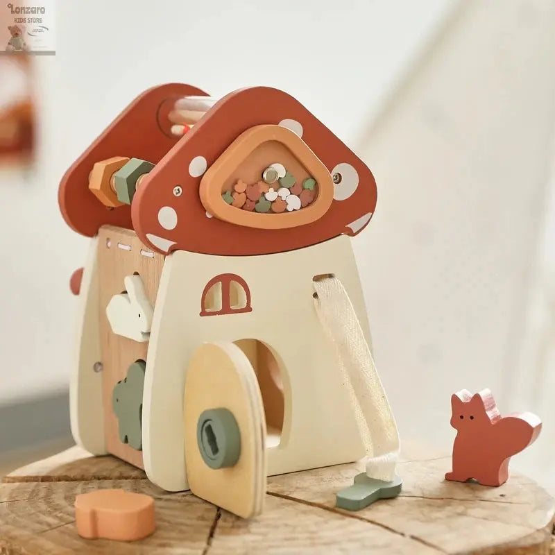 Baby Houten Montessori Auto 0-12 M Lonzaro Kids