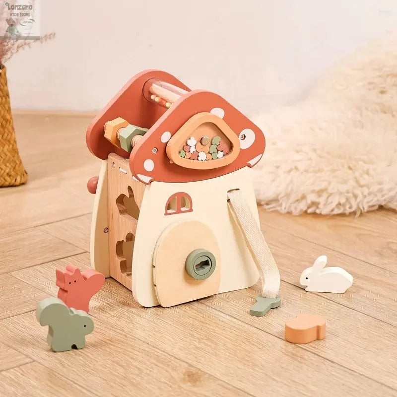 Baby Houten Montessori Auto 0-12 M Lonzaro Kids