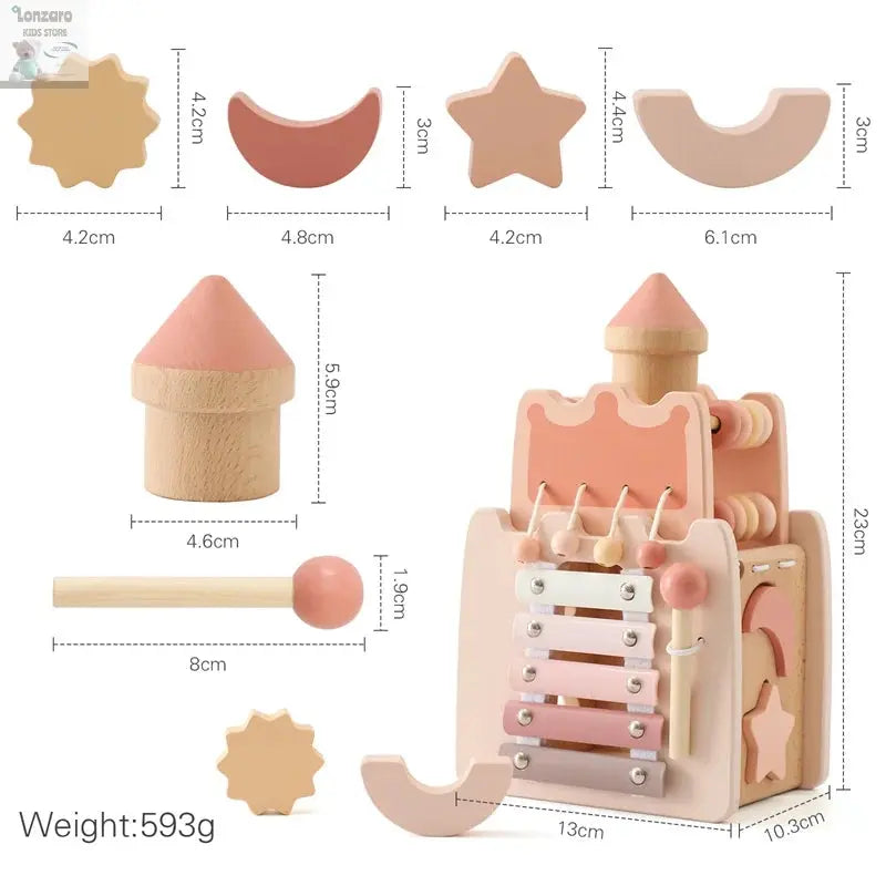 Baby Houten Montessori Auto 0-12 M Lonzaro Kids