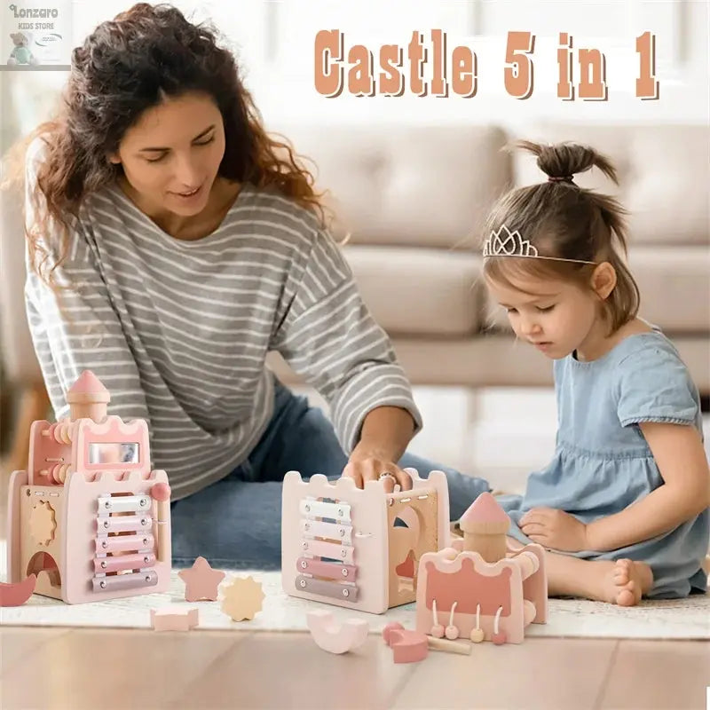 Baby Houten Montessori Auto 0-12 M Lonzaro Kids