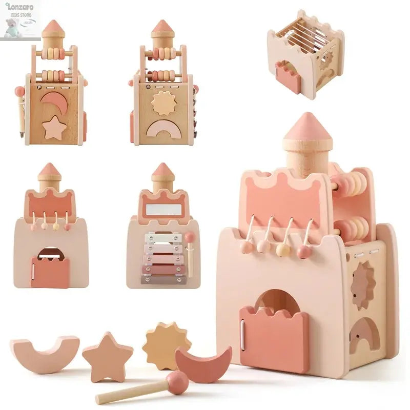 Baby Houten Montessori Auto 0-12 M Lonzaro Kids