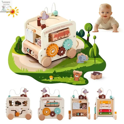 Baby Houten Montessori Auto 0-12 M Lonzaro Kids