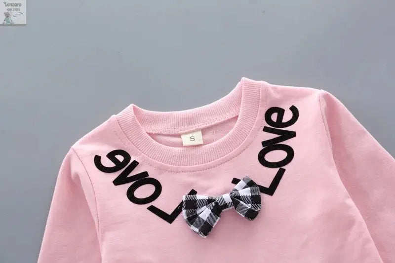 Baby Meisjes Kleding: Lente Herfst Outfit Set Lonzaro Kids