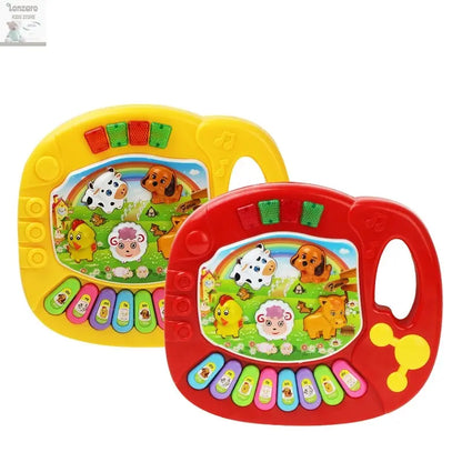 Baby Musical Toy with Animal Sound Kids Piano Keyboard Electric Flashing Music Instrument Early Educational Toys for Children Lonzaro Kids