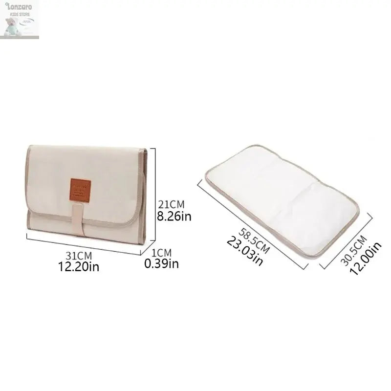 Baby Outing Waterproof Diaper Changing Mat Multi-color Outing Portable Outdoor Changing Soft Diaper Mat Lonzaro Kids