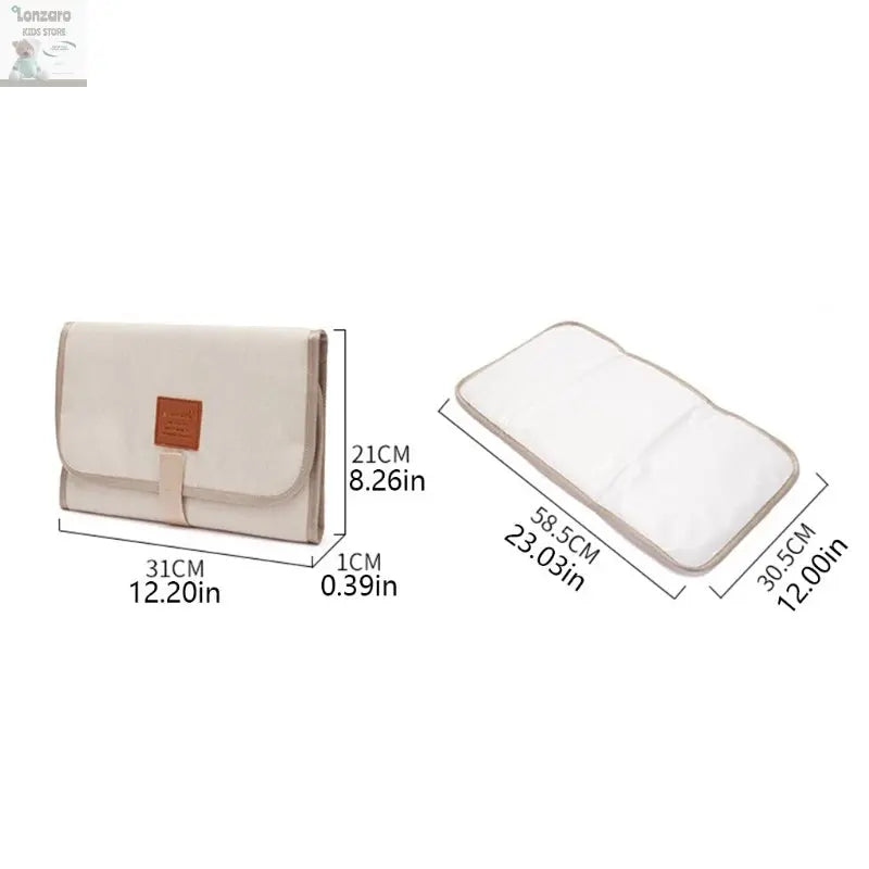 Baby Outing Waterproof Diaper Changing Mat Multi-color Outing Portable Outdoor Changing Soft Diaper Mat Lonzaro Kids